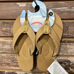 Rainbow Sierra Brown Single Layer Sandal